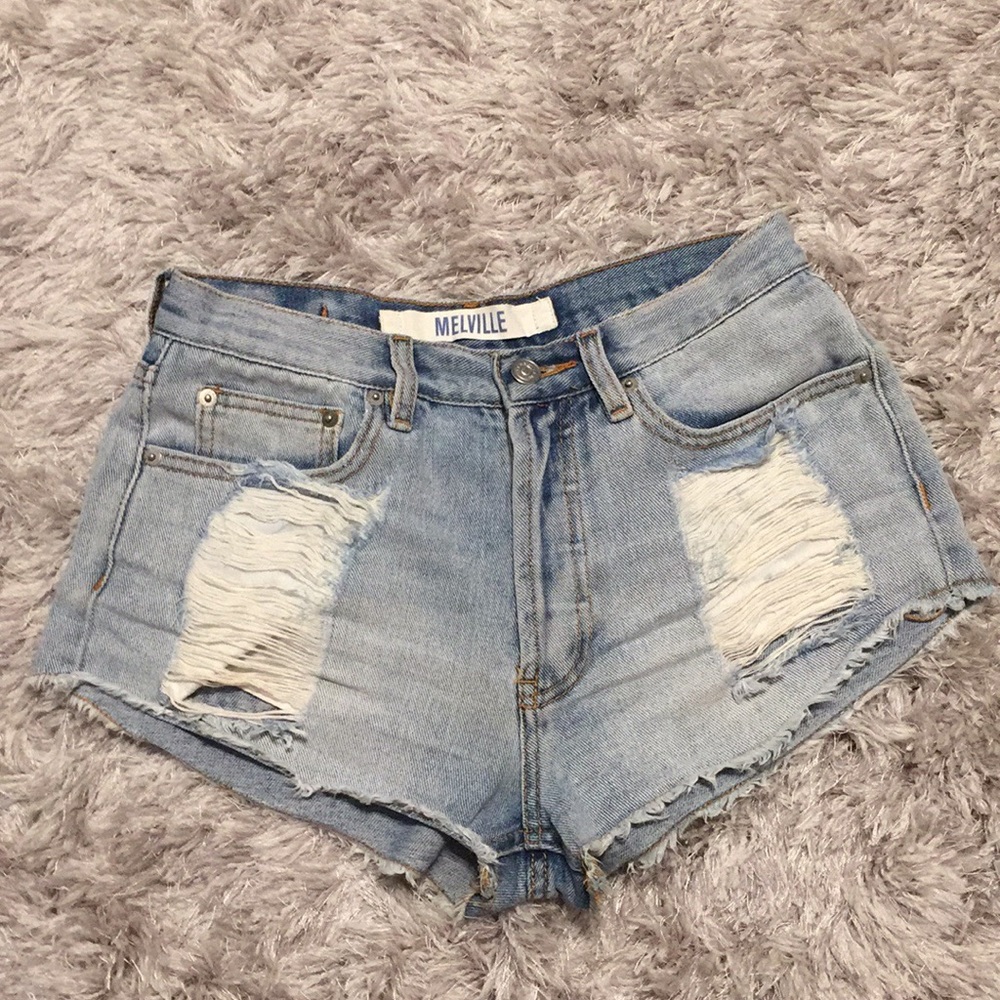 Pacsun Melville Brand Jean Short High Rise size 27